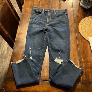 Abercrombie and Fitch ultra high rise super skinny jeans 29/8